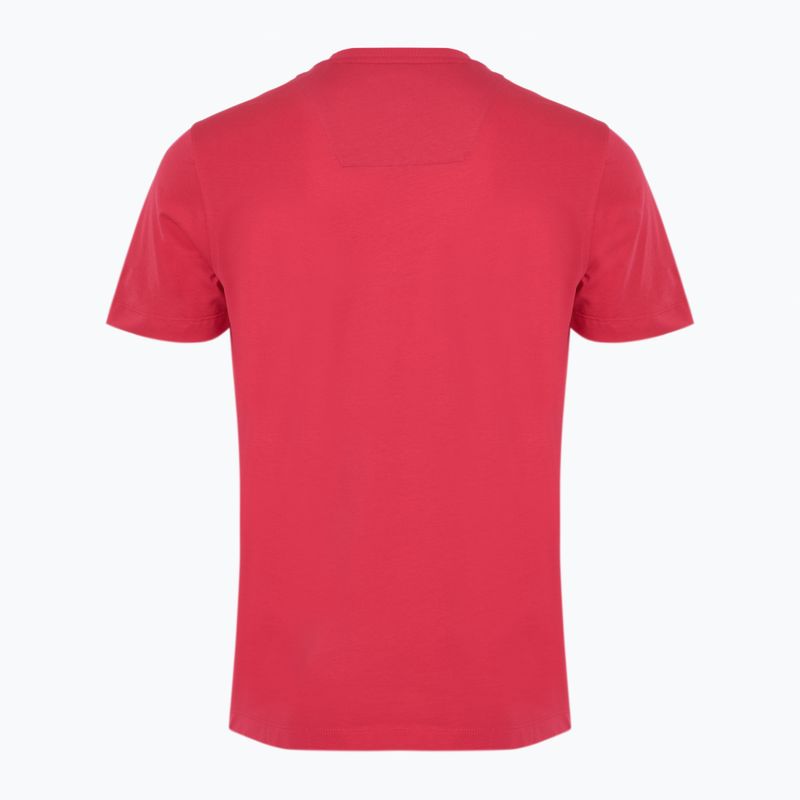 Мъжка тениска Aeronautica Militare Essential магента 2
