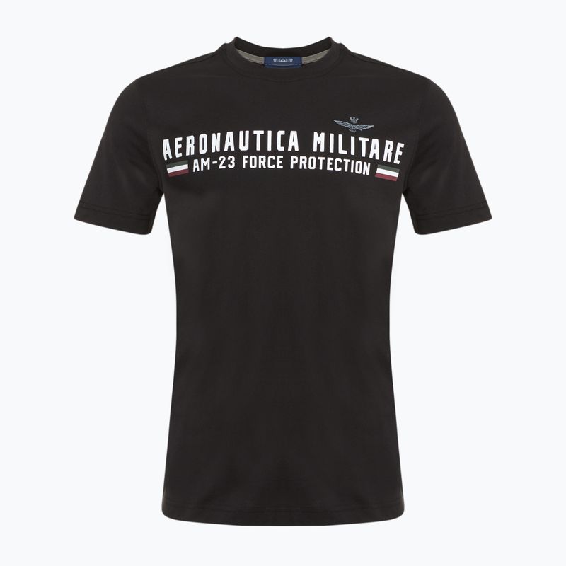 Мъжка тениска Aeronautica Militare Heritage jet black
