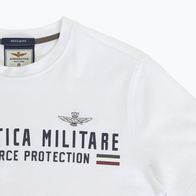 Мъжка тениска Aeronautica Militare Heritage off white 3