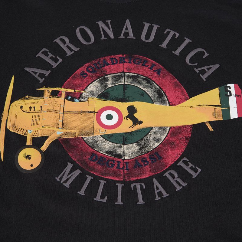 Мъжка тениска Aeronautica Militare Squadriglia degli Assi blue navy 4