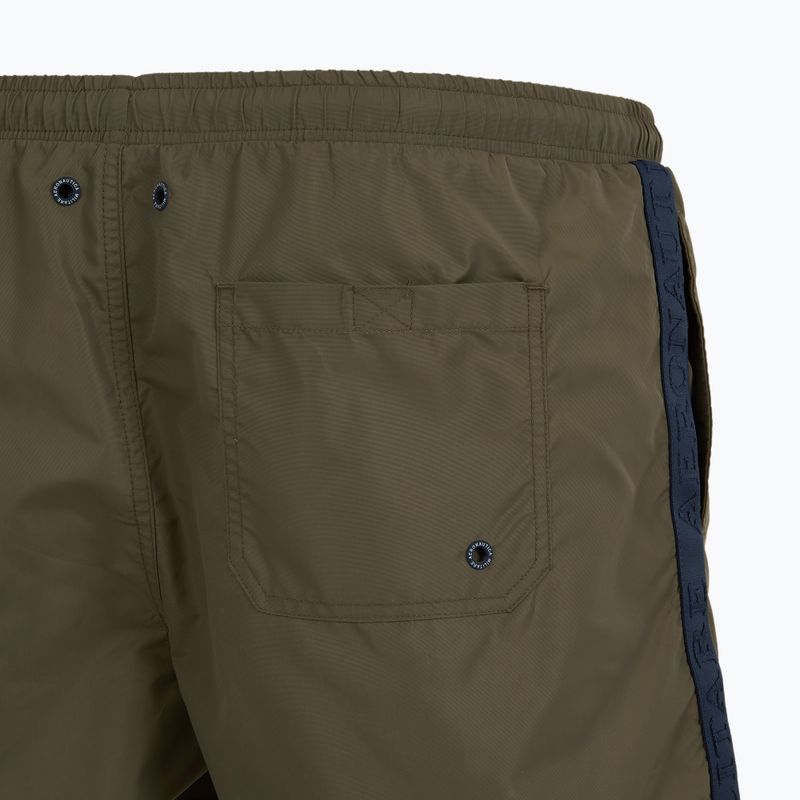 Мъжки шорти за плуване Aeronautica Militare 251BW225CT3539 millitary olive 5