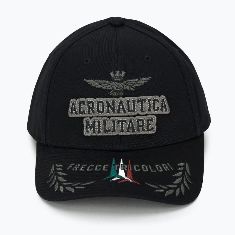 Мъжка бейзболна шапка Aeronautica Militare 251HA1104CT2261 jet black 2