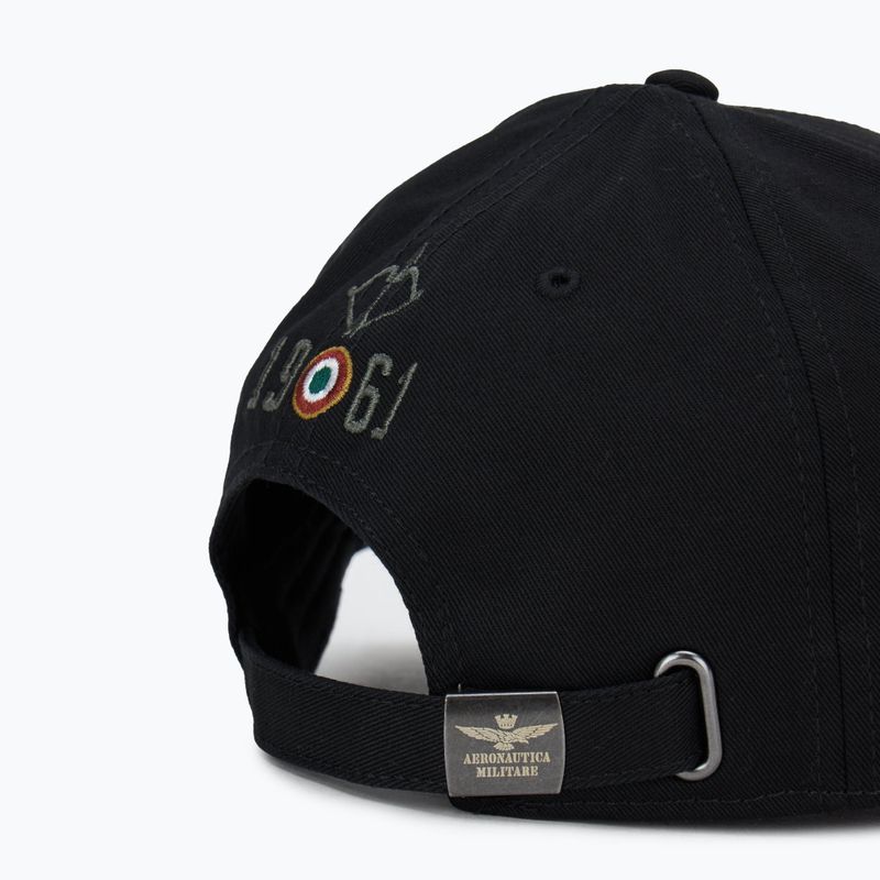 Мъжка бейзболна шапка Aeronautica Militare 251HA1104CT2261 jet black 4