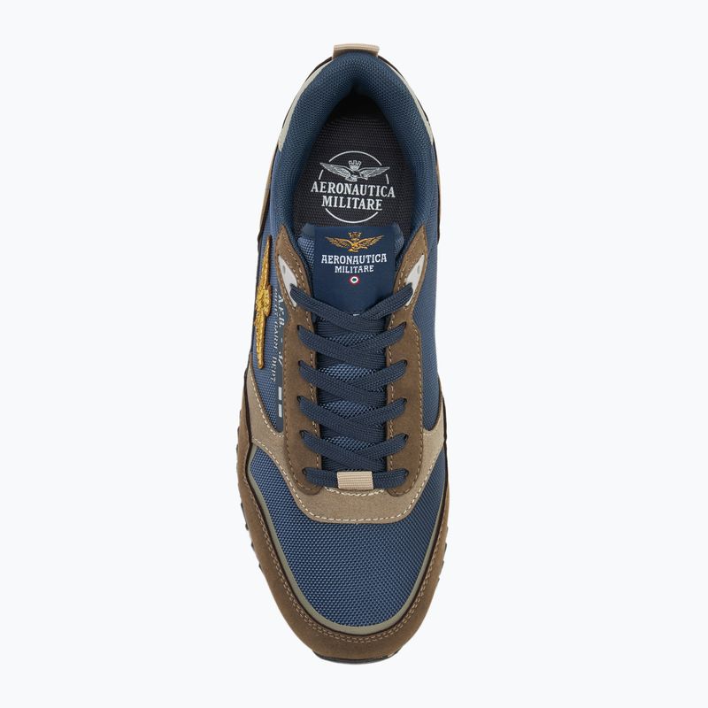 Мъжки обувки Aeronautica Militare 252SC0288UCT03545 blu navy/brown 5