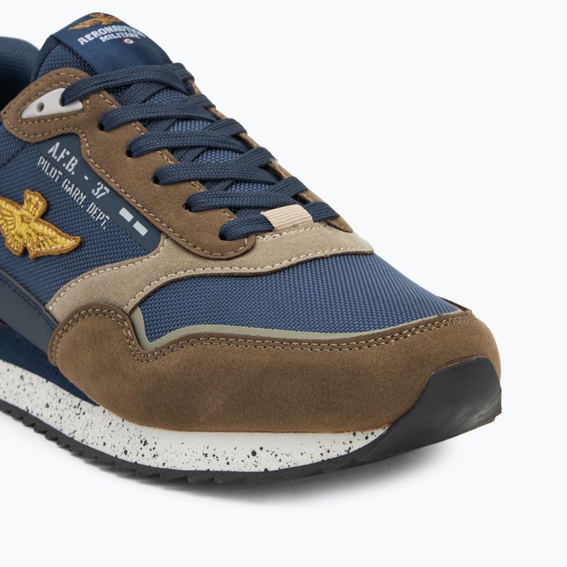 Мъжки обувки Aeronautica Militare 252SC0288UCT03545 blu navy/brown 7