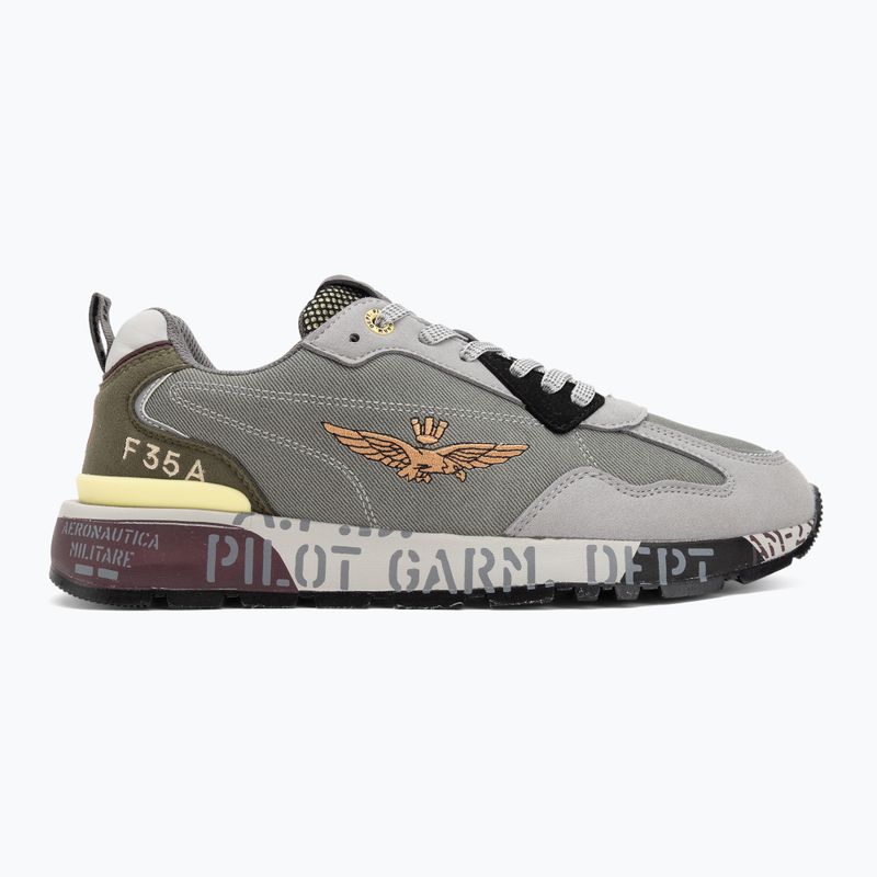 Мъжки обувки Aeronautica Militare 252SC0276UCT03380 miulticolor grey/green 2