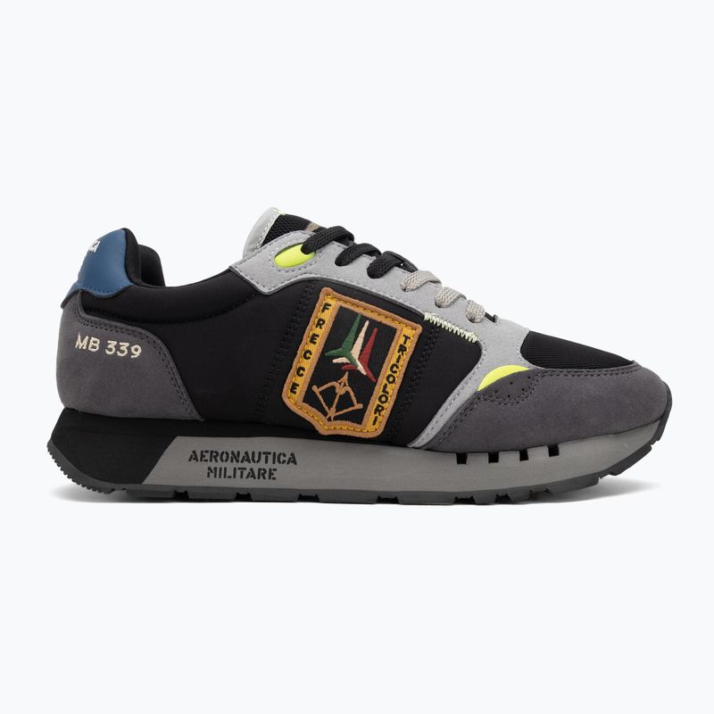 Мъжки обувки Aeronautica Militare 252SC0292UCT03331 black/grey 2