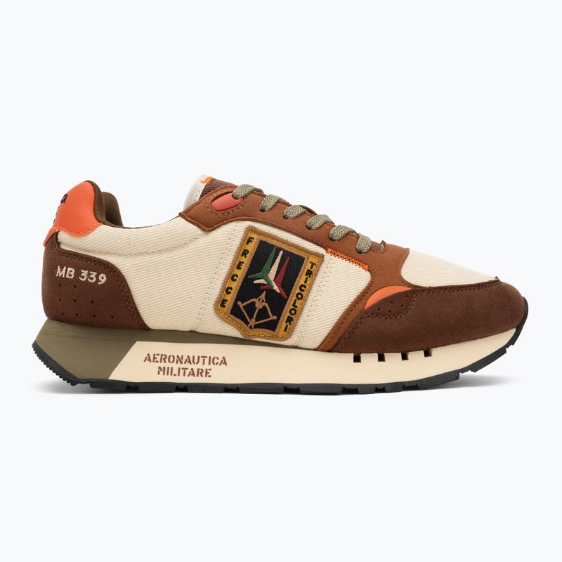 Мъжки обувки Aeronautica Militare 252SC0292UCT03547 multicolor beige/brown 2