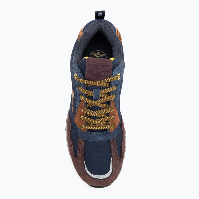 Мъжки обувки Aeronautica Militare 252SC0276UCT03546 multicolor blu navy/bruciato/vinaccia 8