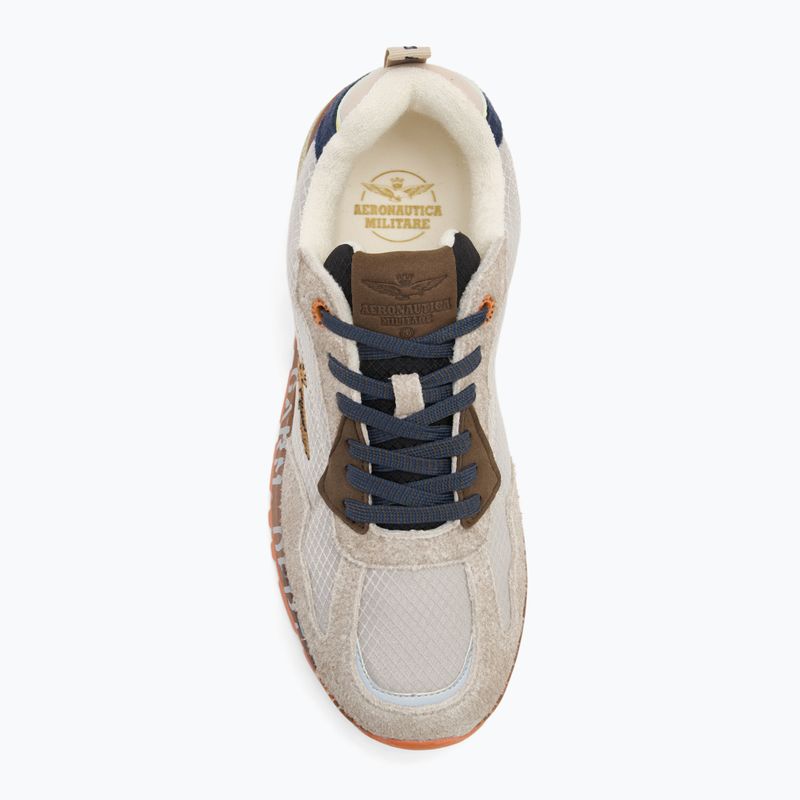 Мъжки обувки Aeronautica Militare 252SC0276UCT03546 multicolor beige/blu navy 5