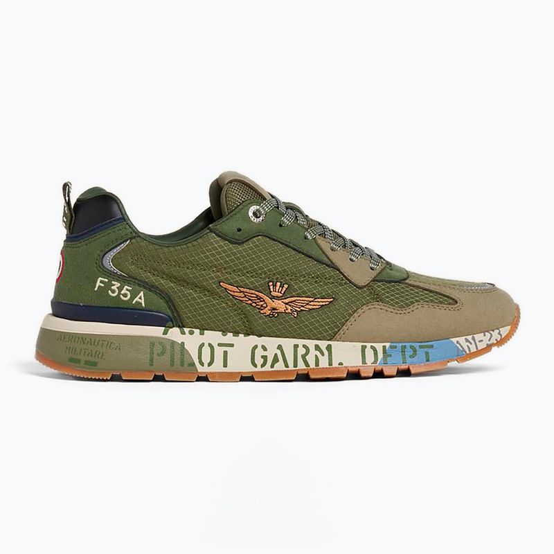 Мъжки обувки Aeronautica Militare 252SC0276UCT04249 verde militar 8