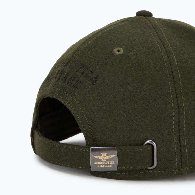 Мъжка шапка с козирка Aeronautica Militare 252HA1085UCT02333 verde militare 4