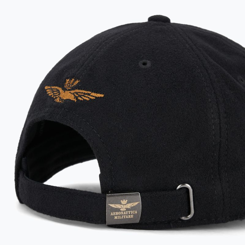 Мъжка шапка с козирка Aeronautica Militare 252HA1228UCT02333 jet black 4