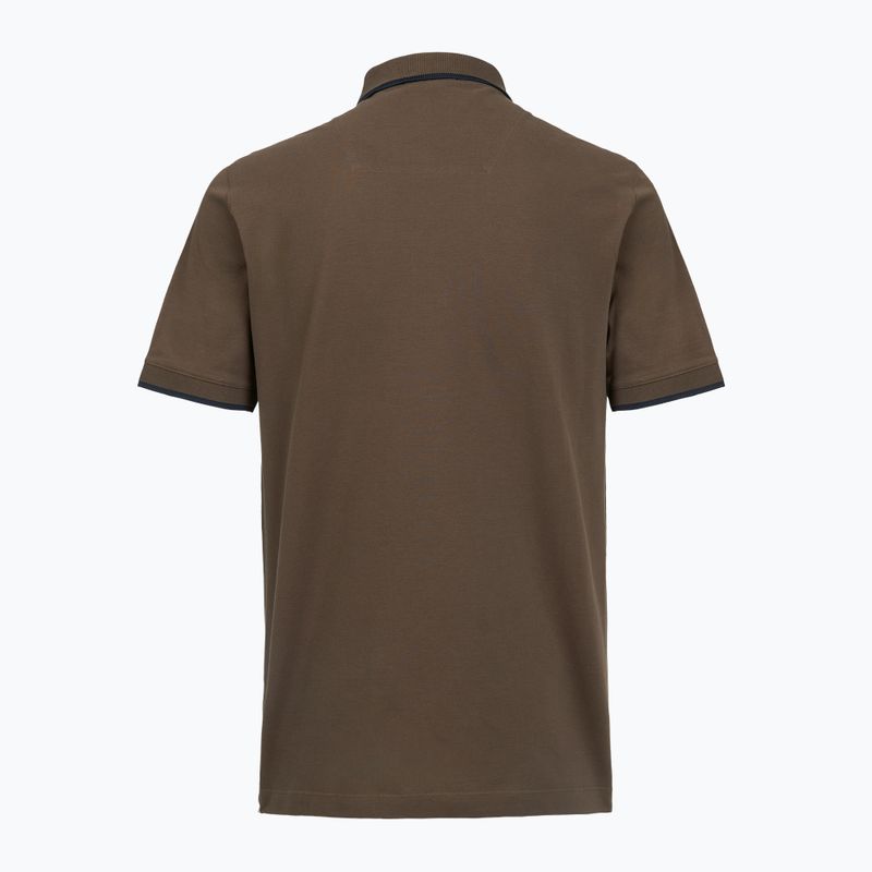 Тениска Aeronautica Militare PO1308UP00082 Polo chestnut brown 2