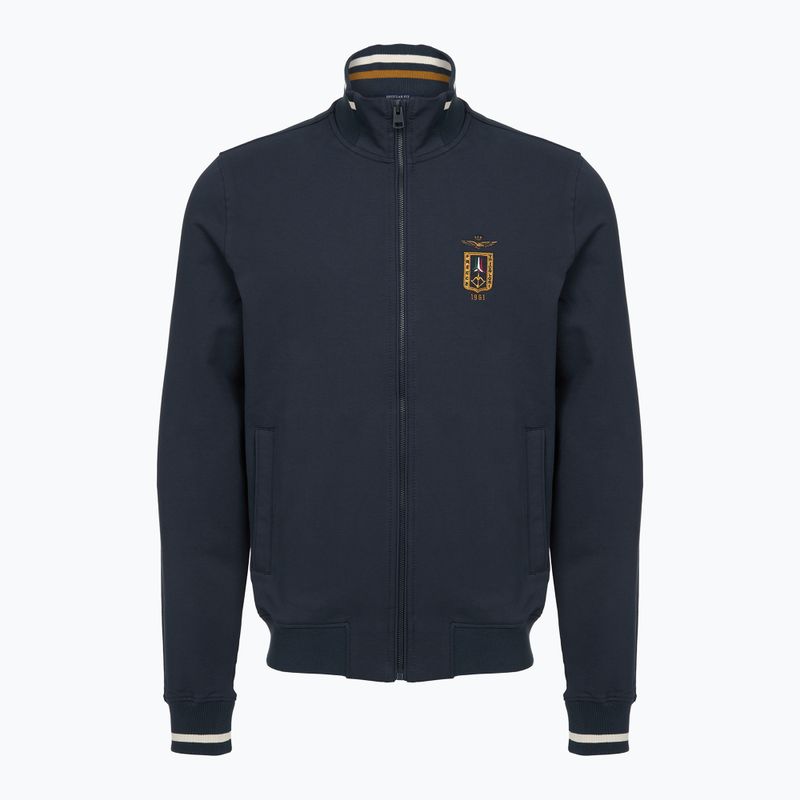 Мъжки суитшърт Aeronautica Militare FE2089UF00674 FZ blu navy