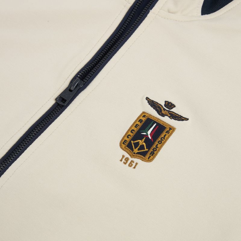 Мъжки суитшърт Aeronautica Militare FE2089UF00674 FZ ghiaccio 3