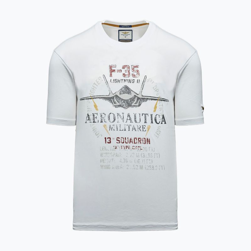 Мъжка тениска Aeronautica Militare TS2536UJ00641 off white 6
