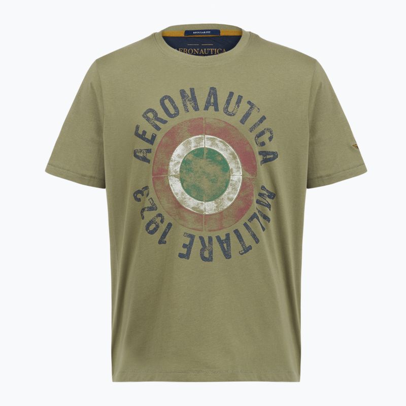 Мъжка тениска Aeronautica Militare TS2538UJ00727 lichen green