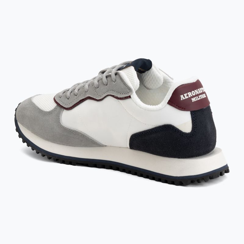 Мъжки обувки Aeronautica Militare SC0320UPL00313 bianco sporco/blu scuro 3