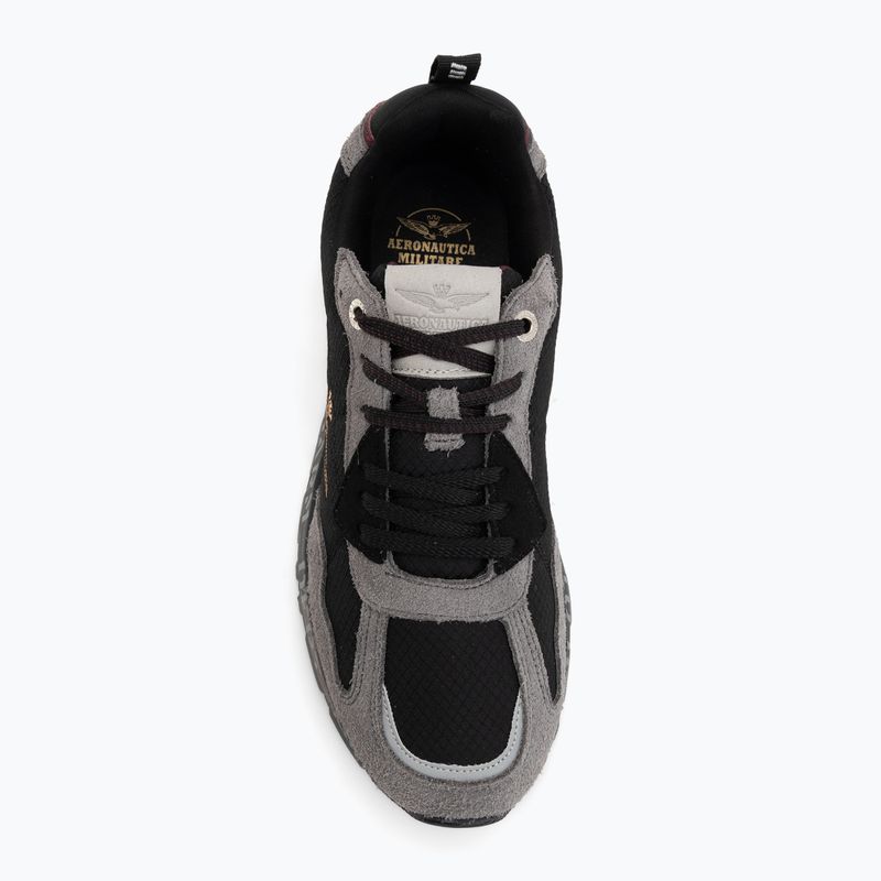 Мъжки обувки Aeronautica Militare SC0276UCT03546 jet black 5