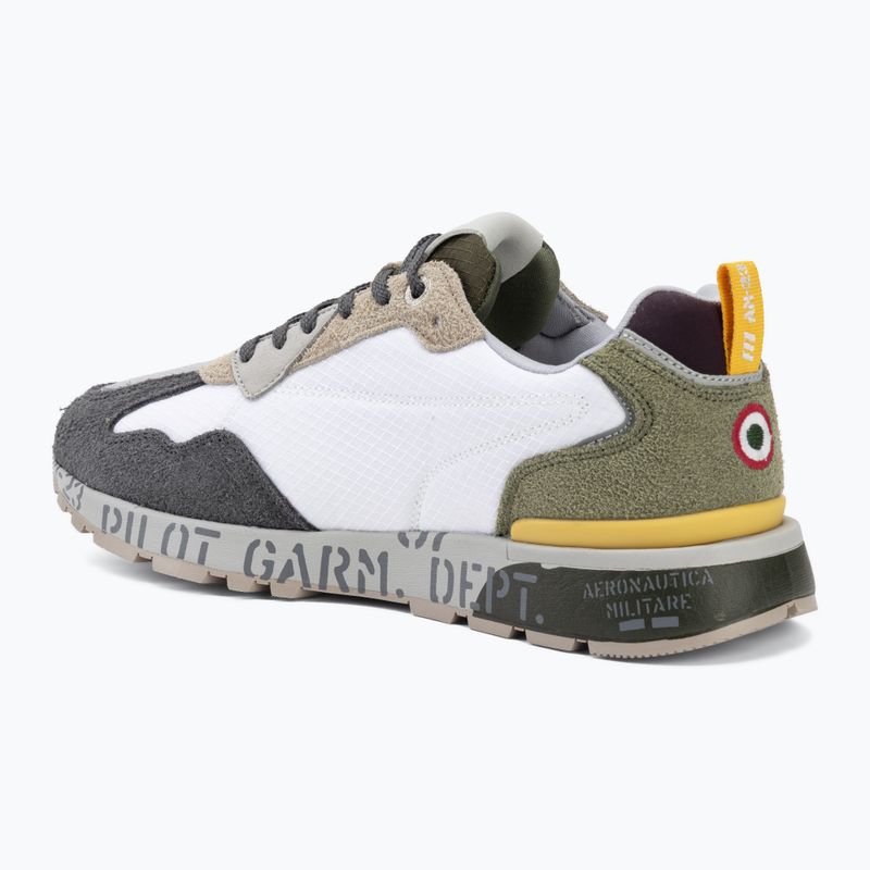 Mъжки обувки Aeronautica Militare SC0276UCT03546 off white/verde/marrone/grigio 3