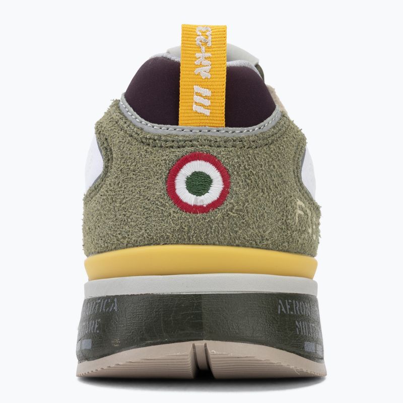 Mъжки обувки Aeronautica Militare SC0276UCT03546 off white/verde/marrone/grigio 6