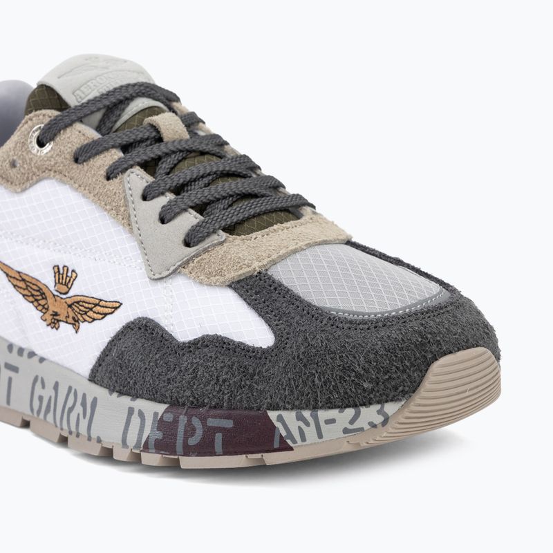 Mъжки обувки Aeronautica Militare SC0276UCT03546 off white/verde/marrone/grigio 7