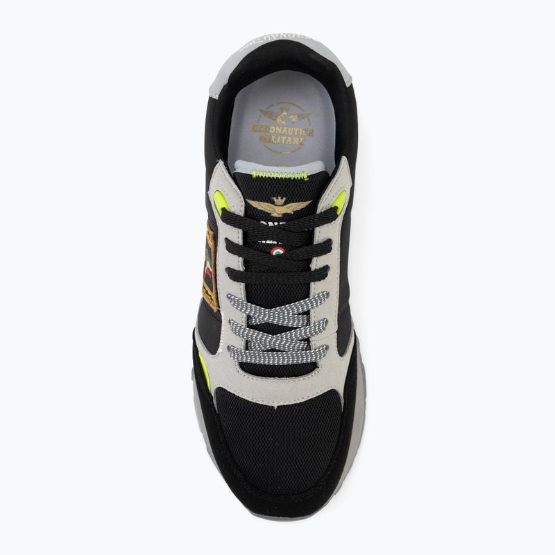 Мъжки обувки Aeronautica Militare SC0292UCT03331 jet black 5