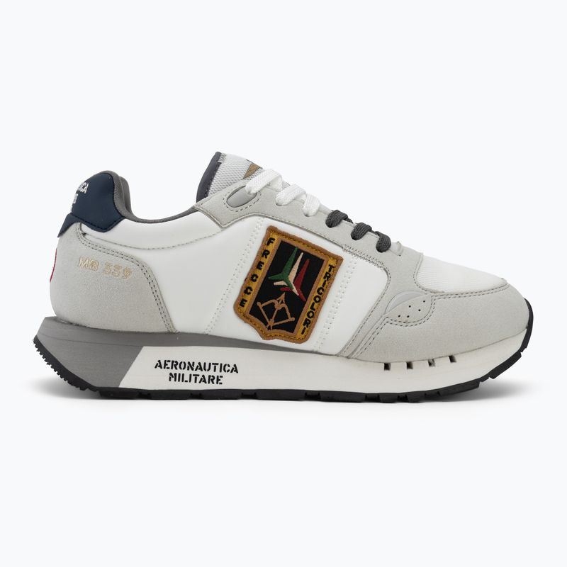 Mъжки обувки Aeronautica Militare SC0292UCT03331 off white 2