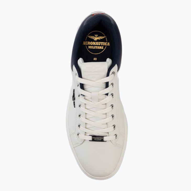 Мъжки обувки Aeronautica Militare SC0307UCT03591 white/blue 5