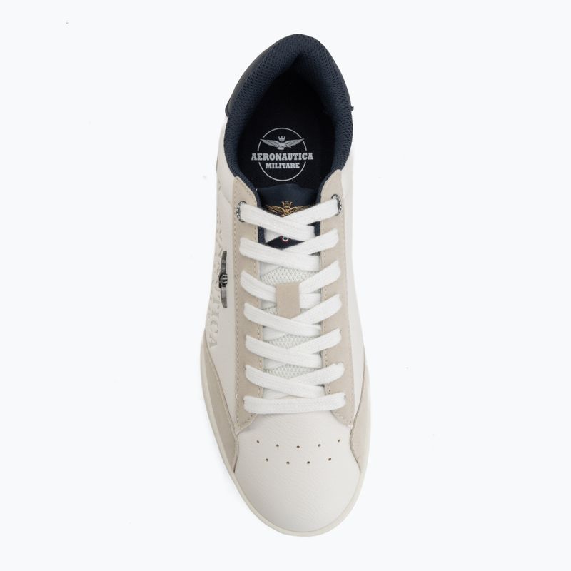 Мъжки обувки Aeronautica Militare SC0306UCT04325 off-white 5