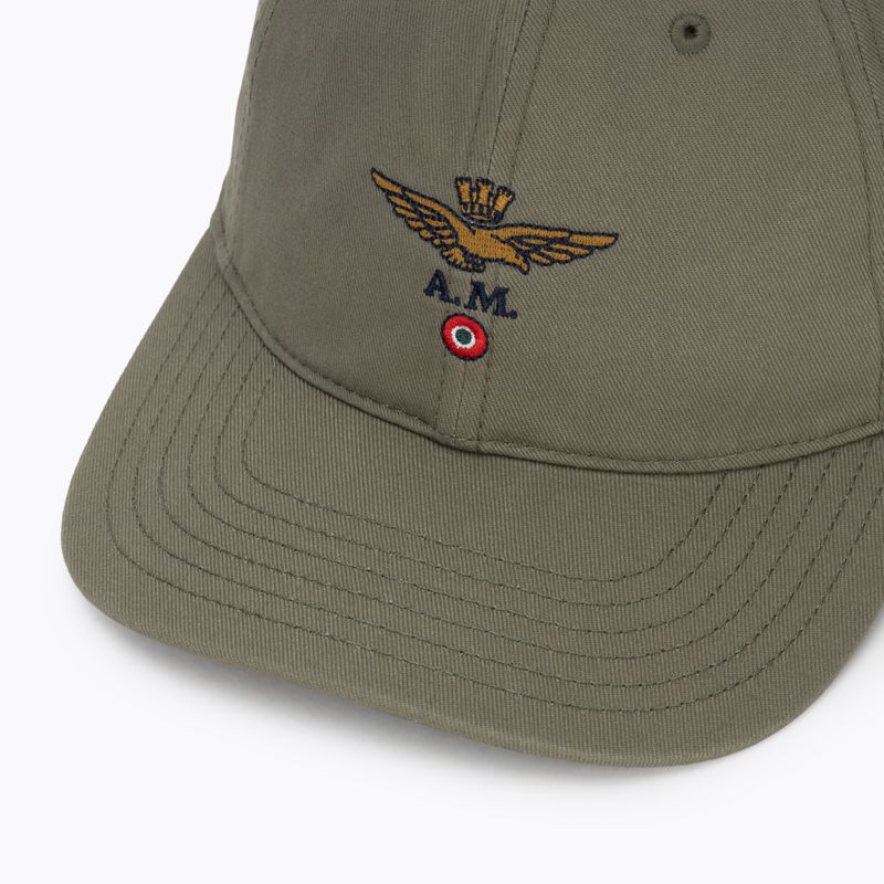 Мъжка шапка с козирка Aeronautica Militare HA1246UCT02 smokey olive 3