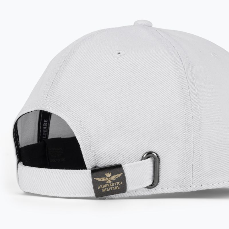 Мъжка шапка с козирка Aeronautica Militare HA1246UCT02 off white 4