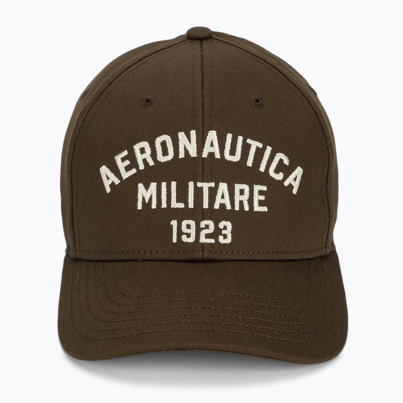 Мъжка шапка с козирка Aeronautica Militare HA1104UCT02 chestnut brown 2