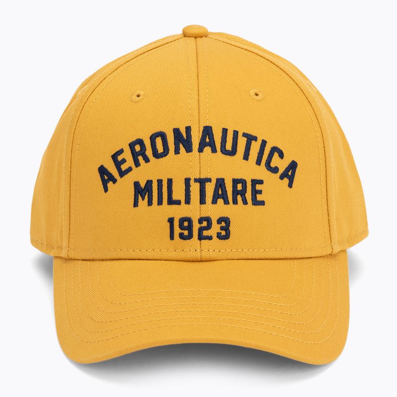 Мъжка шапка с козирка Aeronautica Militare HA1104UCT02 mustard yellow 2