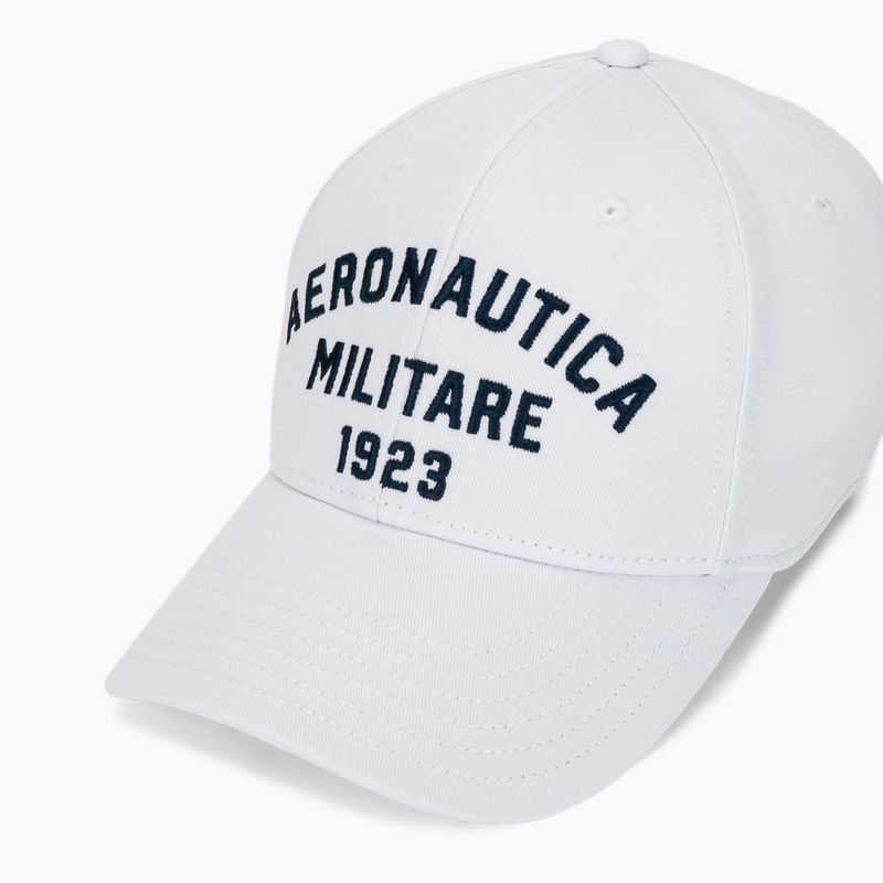 Мъжка шапка с козирка Aeronautica Militare HA1104UCT02 off white 3