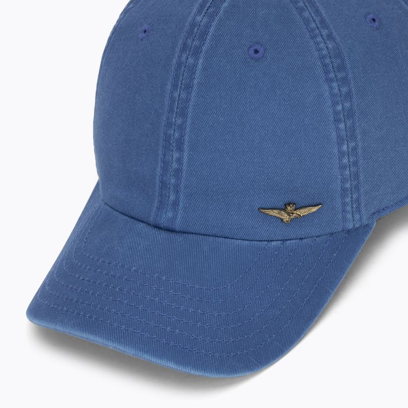 Мъжка шапка с козирка Aeronautica Militare HA1244UCT02476 high tide blue 3