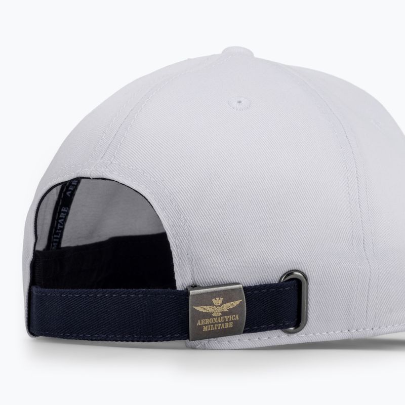 Мъжка шапка с козирка Aeronautica Militare HA1246UCT02 off white 4