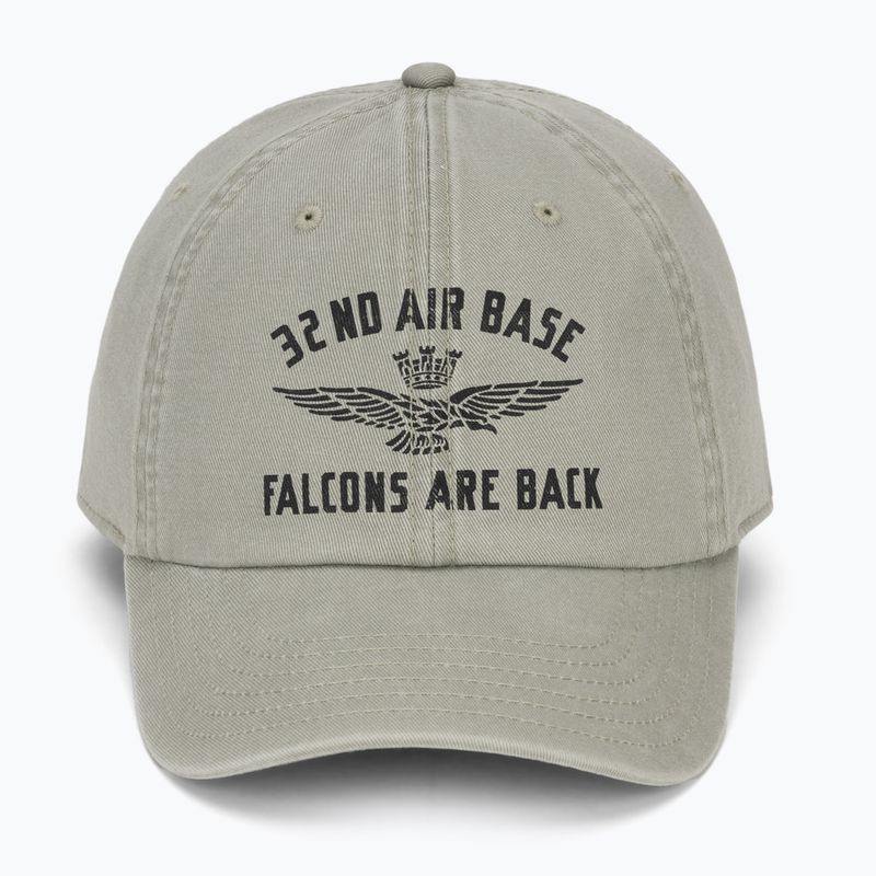 Мъжка шапка с козирка Aeronautica Militare HA1252UCT02476 dried sage 2