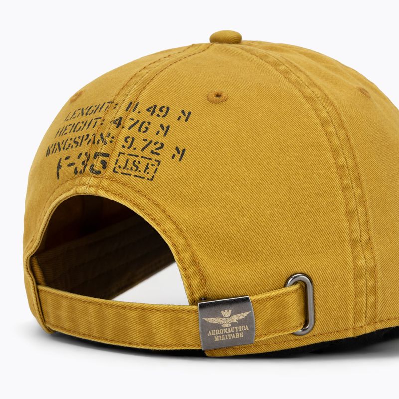 Мъжка шапка с козирка Aeronautica Militare HA1252UCT02476 olive oil 4