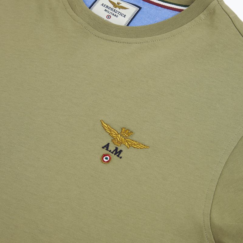 Мъжка тениска Aeronautica Militare TS1580UJ00372 green 3