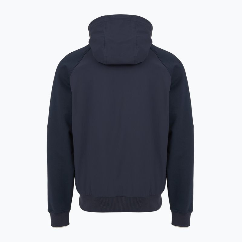 Мъжко яке Aeronautica Militare AF0519UCT04291 Hoodie blu navy 2