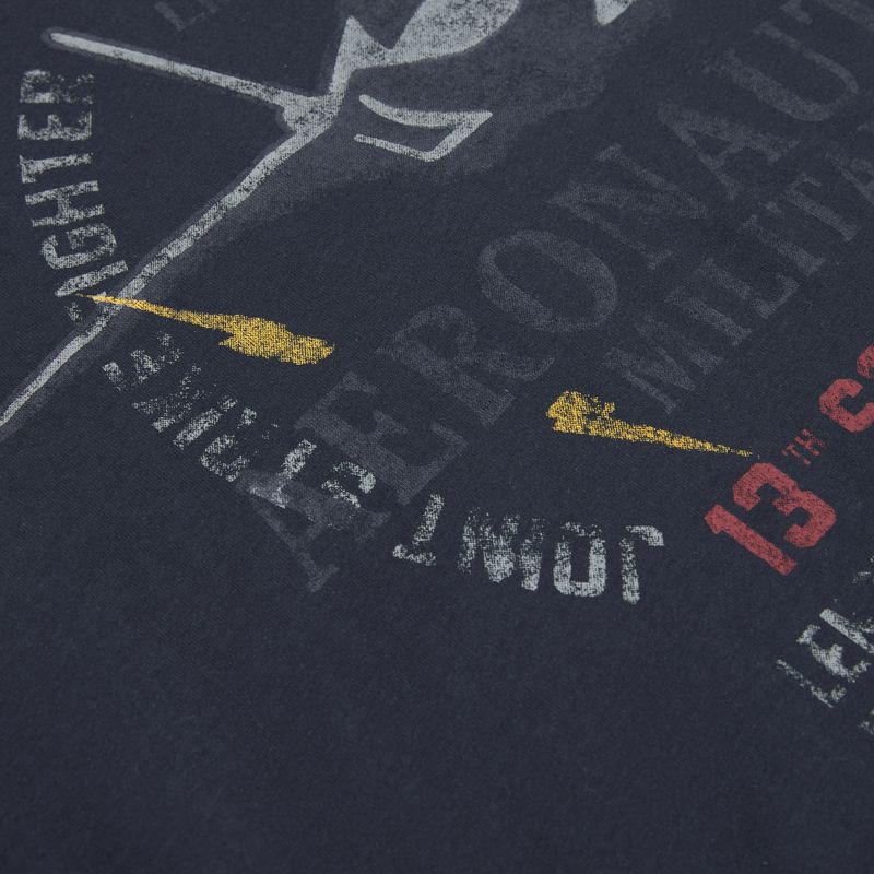 Мъжка тениска Aeronautica Militare TS2536UJ00641 navy blue 3