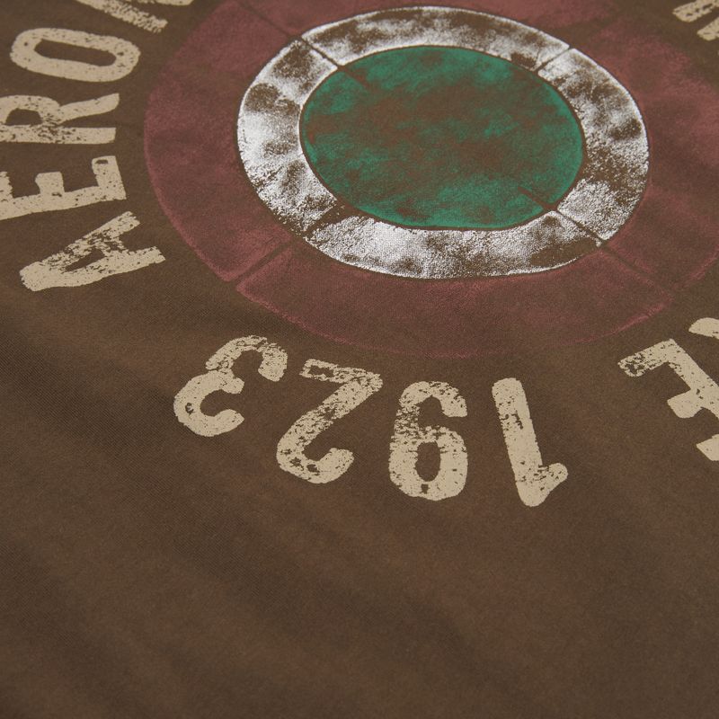 Мъжка тениска Aeronautica Militare TS2538UJ00727 chestnut brown 3