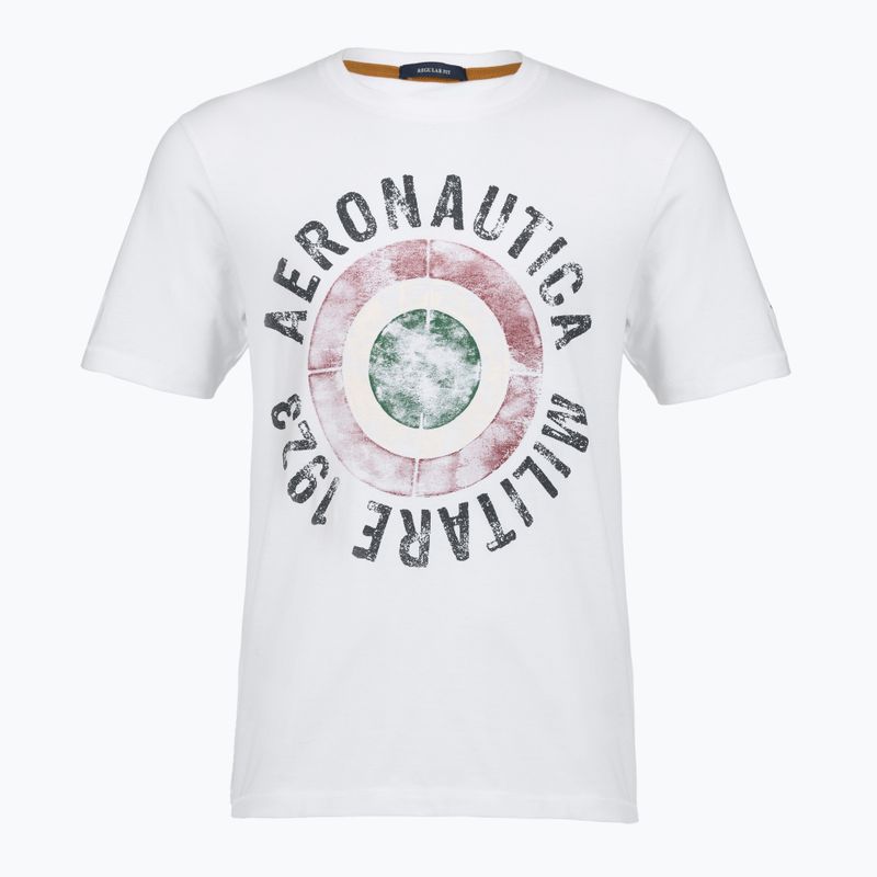 Мъжка тениска Aeronautica Militare TS2538UJ00727 off white