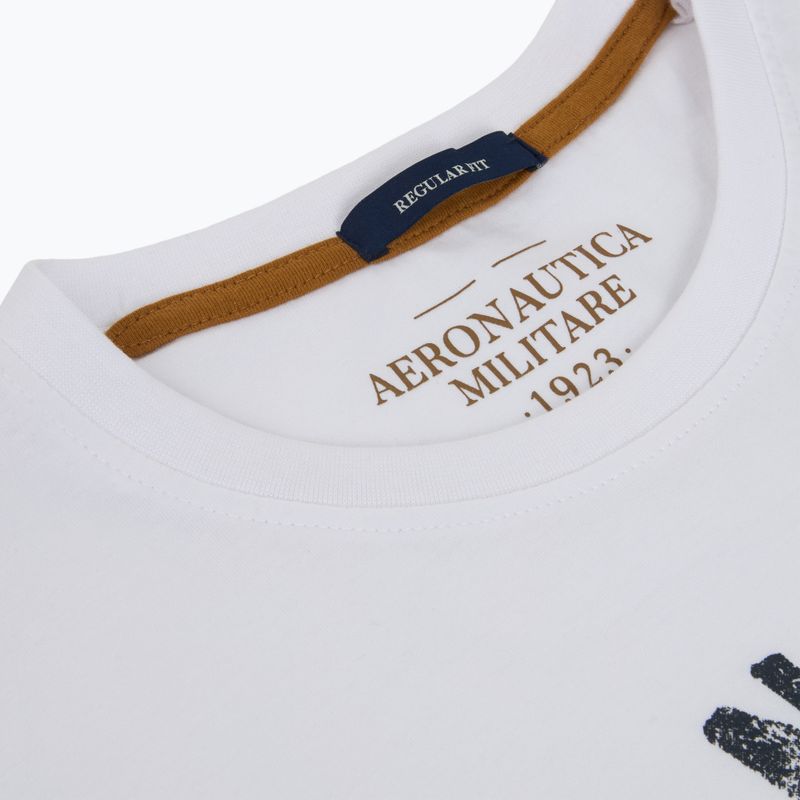 Мъжка тениска Aeronautica Militare TS2538UJ00727 off white 4