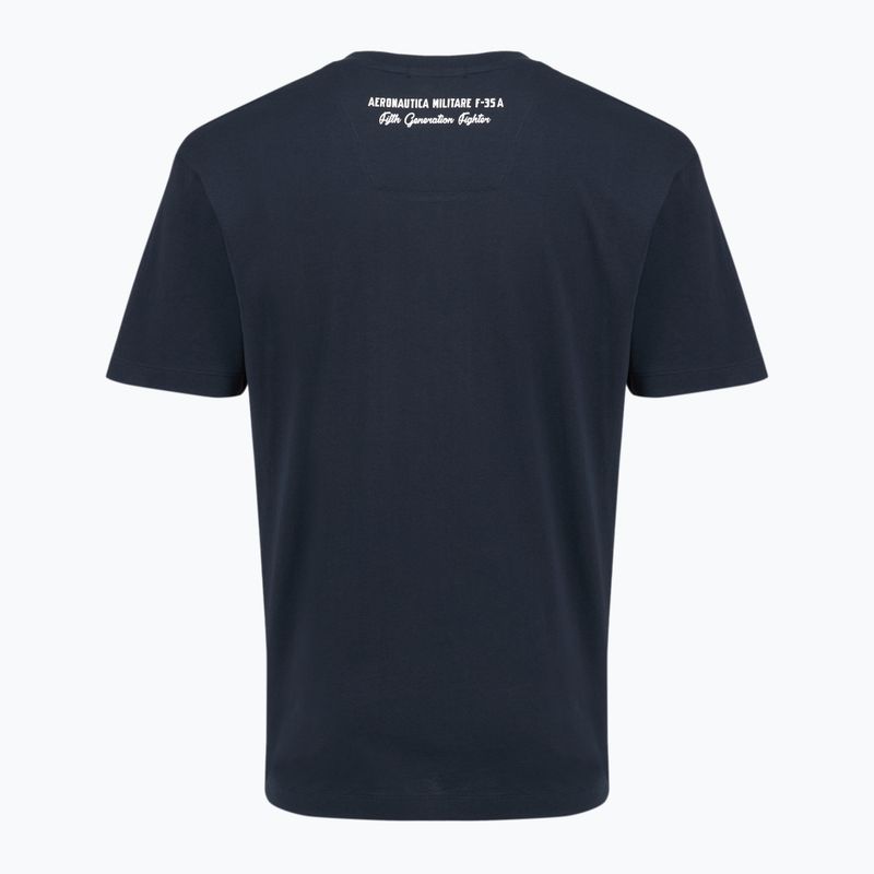 Мъжка тениска Aeronautica Militare TS2539UJ00727 blu navy 2