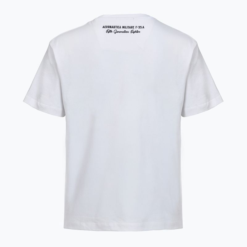 Мъжка тениска Aeronautica Militare TS2539UJ00727 off white 2