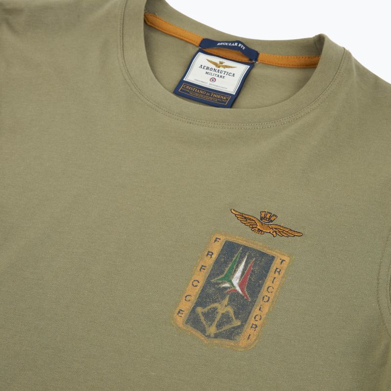 Мъжка тениска Aeronautica Militare TS2535UJ00641 lichen green 3