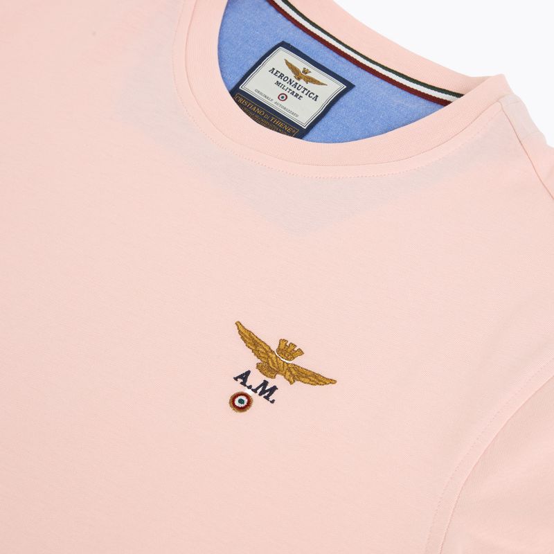 Мъжка тениска Aeronautica Militare TS1580UJ00372 lotus pink 3